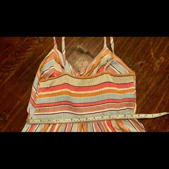 Striped Sleeveless Jumpsuit/Romper *Large (6/8?) - Picture 7 of 12